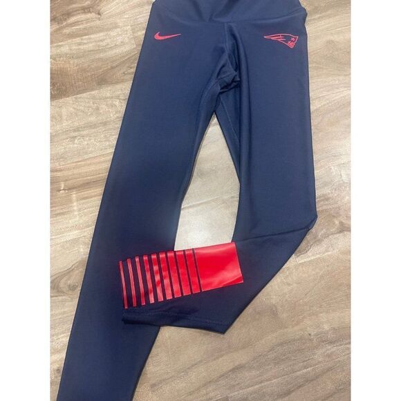 Nike Dri-FIT NFL Patriots Womens Leggings S - Picture 2 of 5